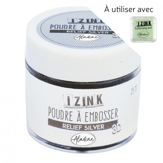 Poudre à embosser colorée Izink
