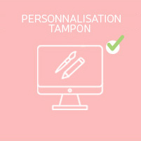 Personnalisation tampon